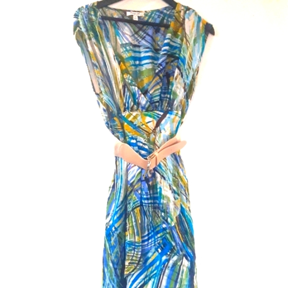 Corey P V-Neck Sleeveless Dress